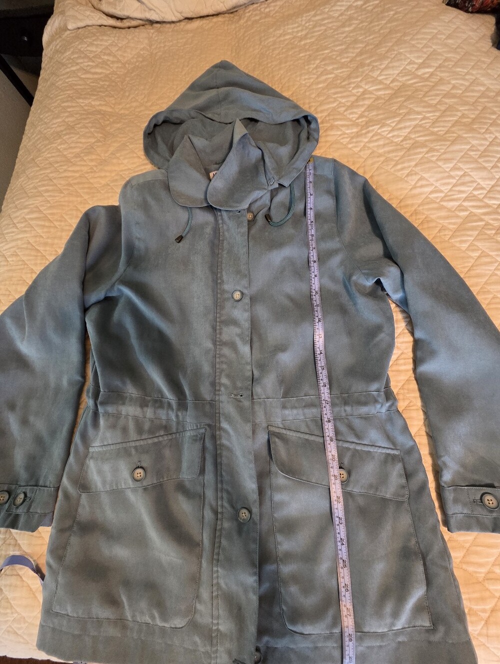 Magellan WOMEN'S Travel HOODED PARKA JACKET - Sage Green